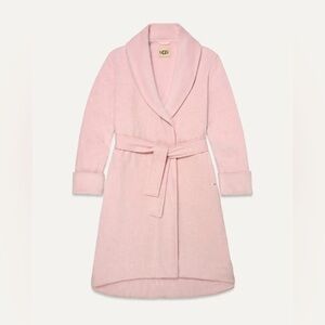 UGG Duffield II Cozy Soft Shawl Collar Spa Women's Robe Bathrobe Size XL